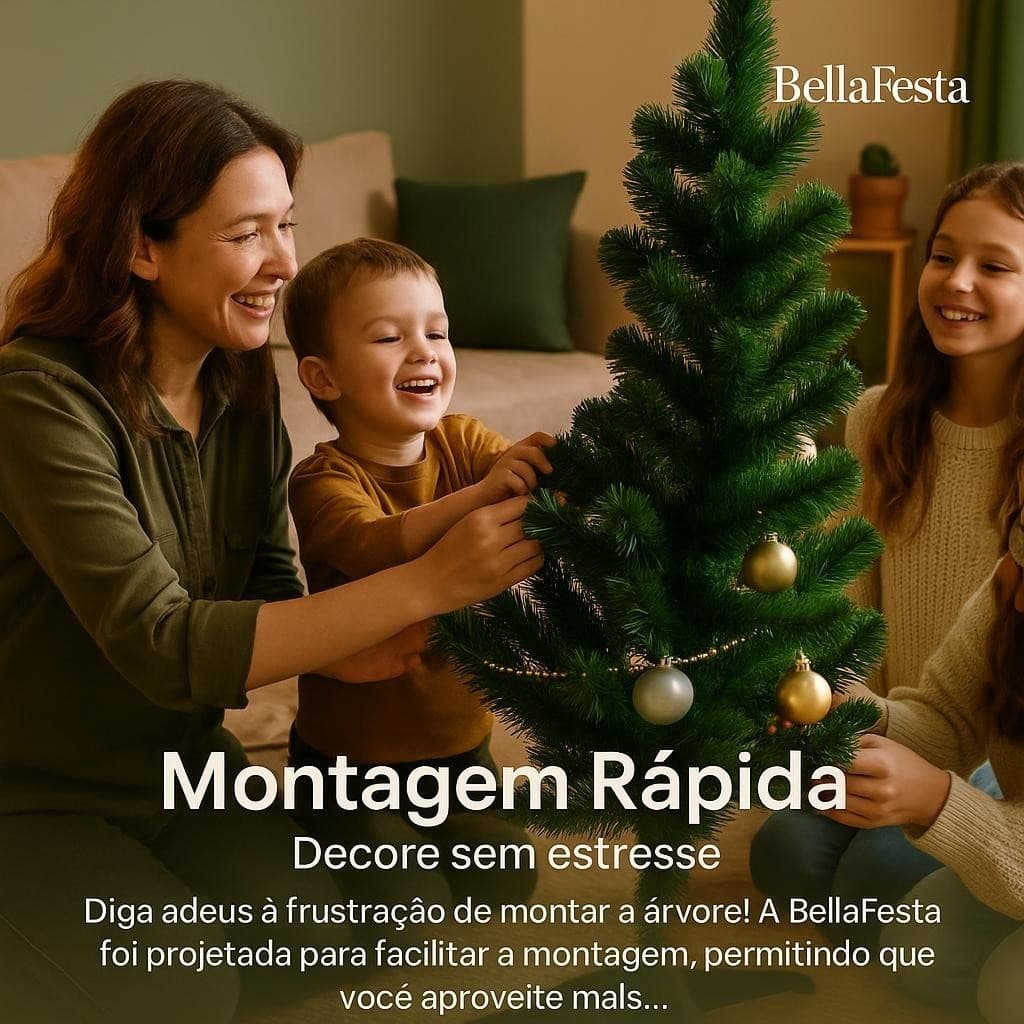 Árvore de Natal 2,40m Galhos Densos Verde Realista Decorativa