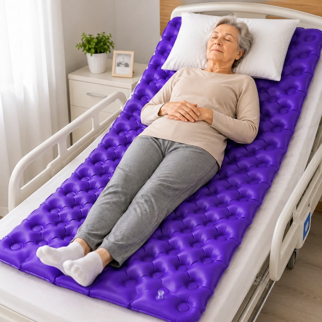 COLCHÃO INFLÁVEL ANTI ESCARAS BIOFLORENCE 190M X 0,90M