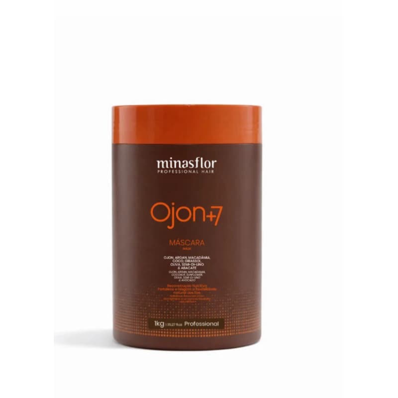 Máscara Capilar Ojon +7 Óleo Reconstrução 1kg - Hidratação Profunda e Brilho Intenso