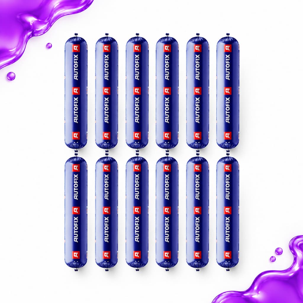 12 Unidades PU40 Construção Autofix 800g Branco Sachê Selante Adesivo Flexível Pintável Profissional