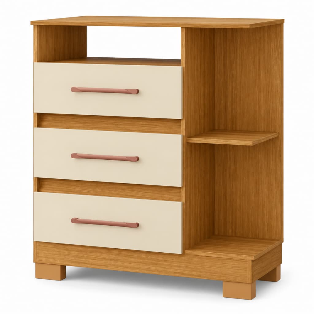 Cômoda 3 Gavetas 720 - SSX Multicoisas