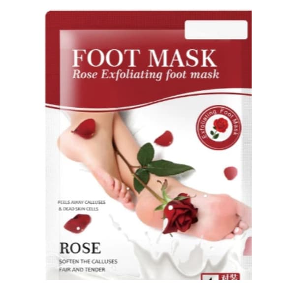 Máscara de Pé Meias Esfoliantes Remover Pele Morta Efero Putimi LAVANDA, ROSA, ALOE VERA