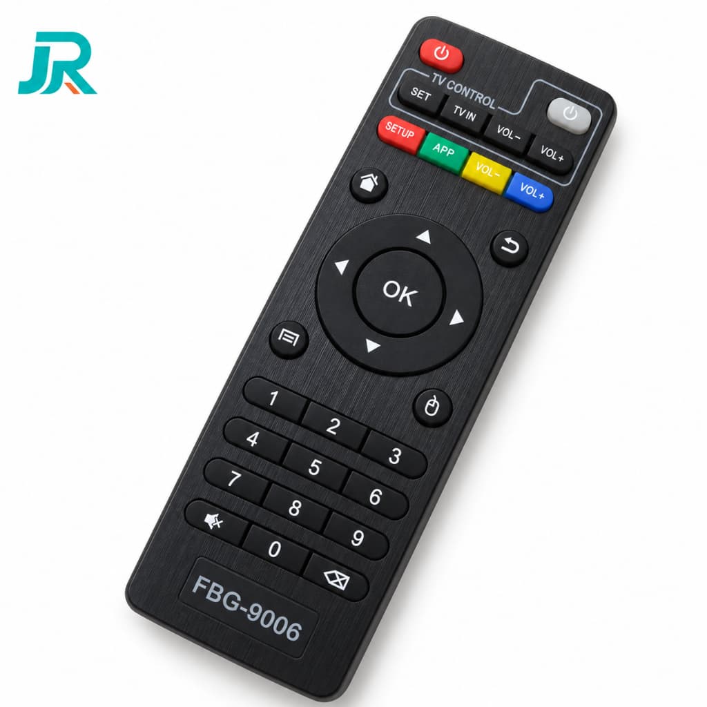 Controle Remoto para TV Box com Botões Inteligentes e Teclas de Atalho