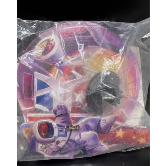 Brinquedo Mc Lanche Feliz Importado McDonald’s Presents Young Astronauts Happy Meal Satellite Dish 1991