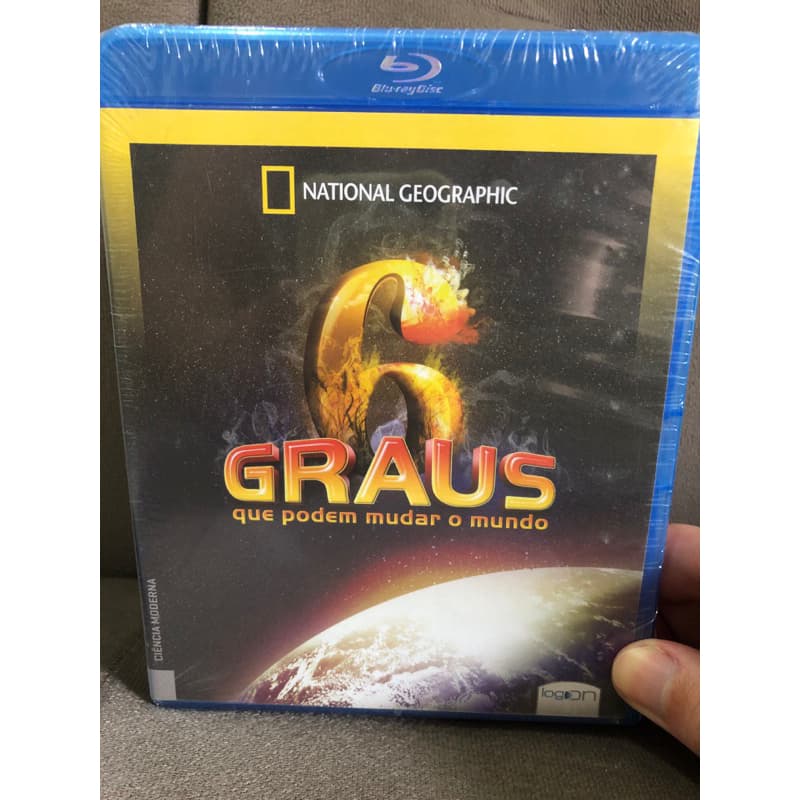 Blu-ray 6 Graus Que Podem Mudar o Mundo - National Geographic (Lacrado)