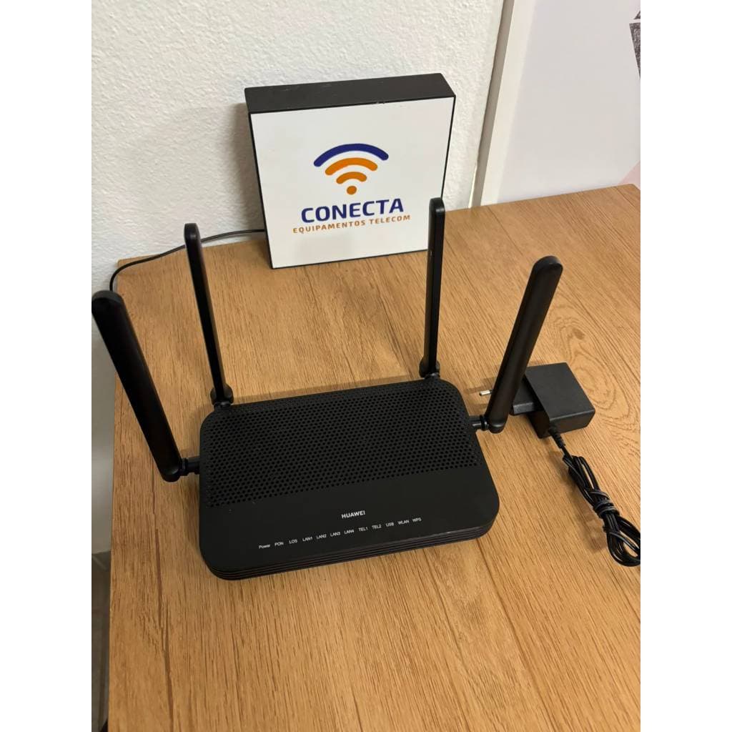 KIT 20 Roteador ONT Huawei HG8245W5-6T Dual Band 2.4/5GHz Gigabit Wi-Fi AC Usado