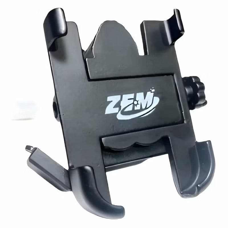 Suporte De Celular De Liga De Alumínio Moto E Bike Giratório
