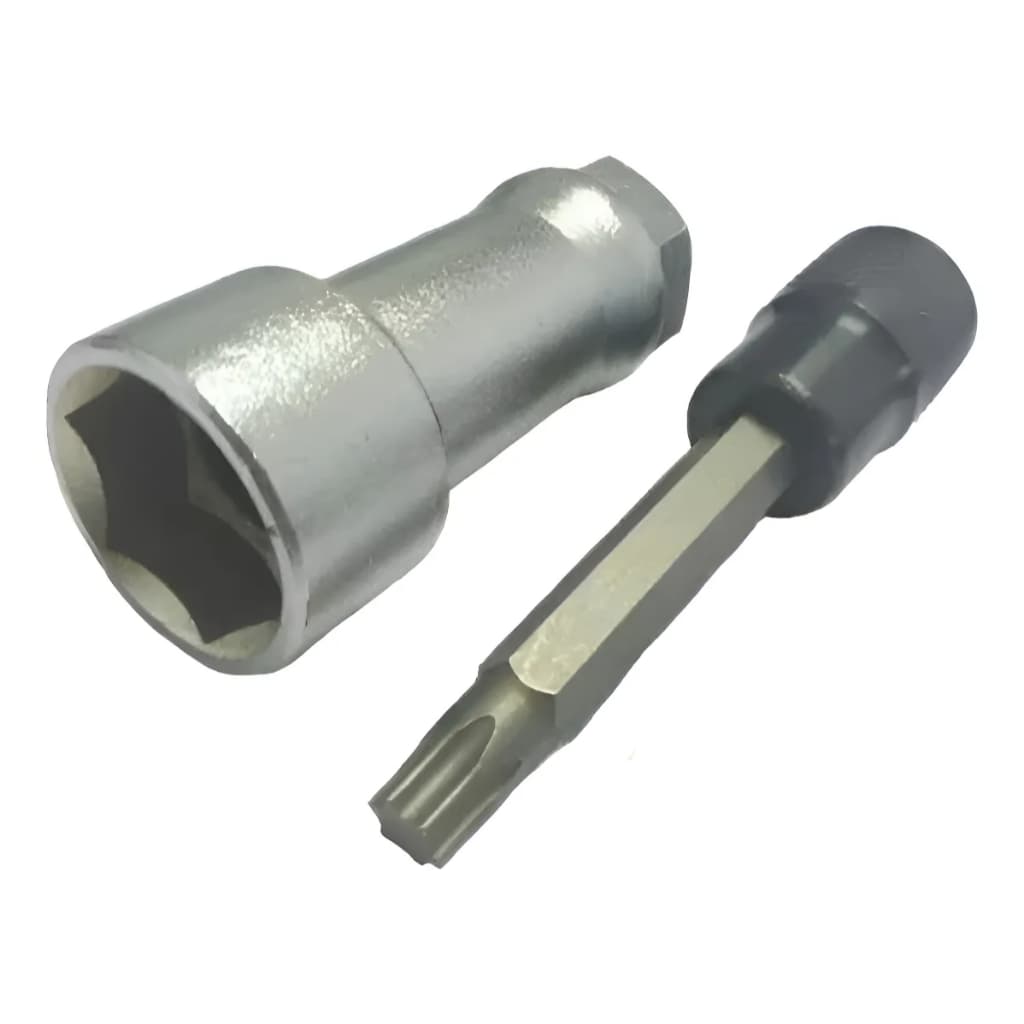 Chave Porca do Amortecedor Dianteiro Cruze Onix 24mm e Torx T50