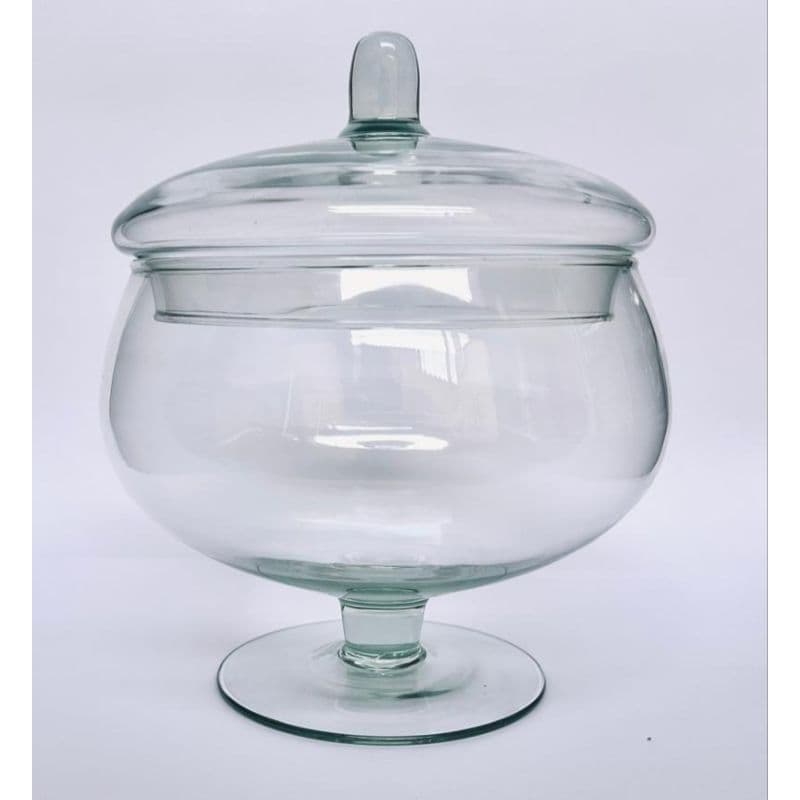 Bomboniere de vidro Maracanã 22cmx18cm (2Litros).