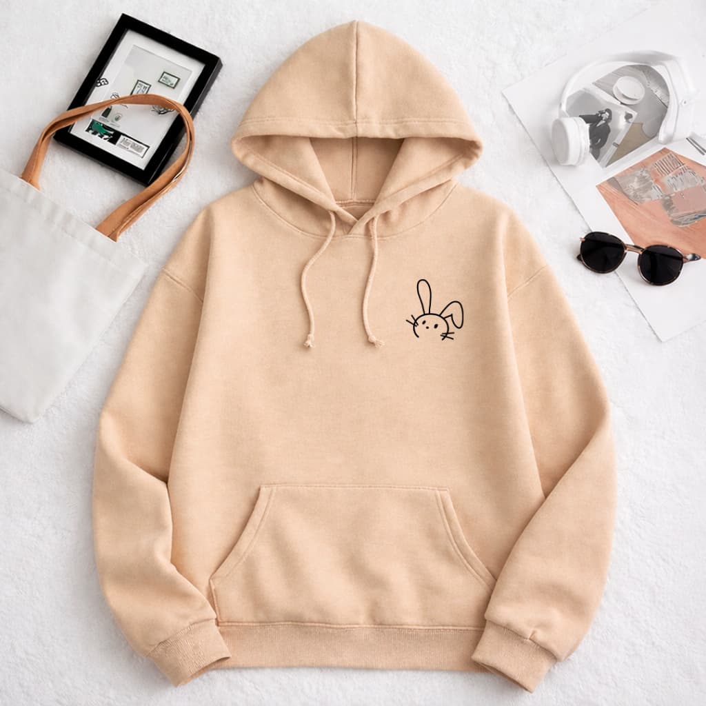 Moletom Canguru Capote Unissex Flanelado Inverno Capuz Cordão Ajustável Reforçado Encorpado Casual