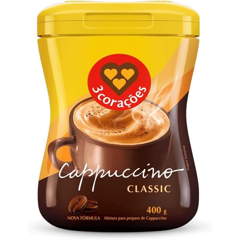 Cappuccino 3 Corações  Clássico, 400g