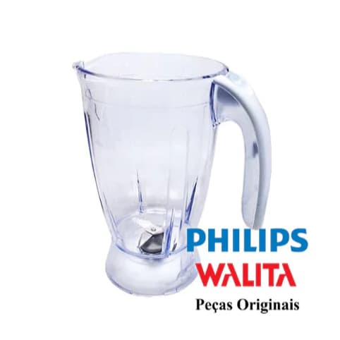 Copo Original Liqfaz Liqstar Philips Walita S/ Trava de segurança Liquidificador RI1764, RI1784, RI7743, ri1774