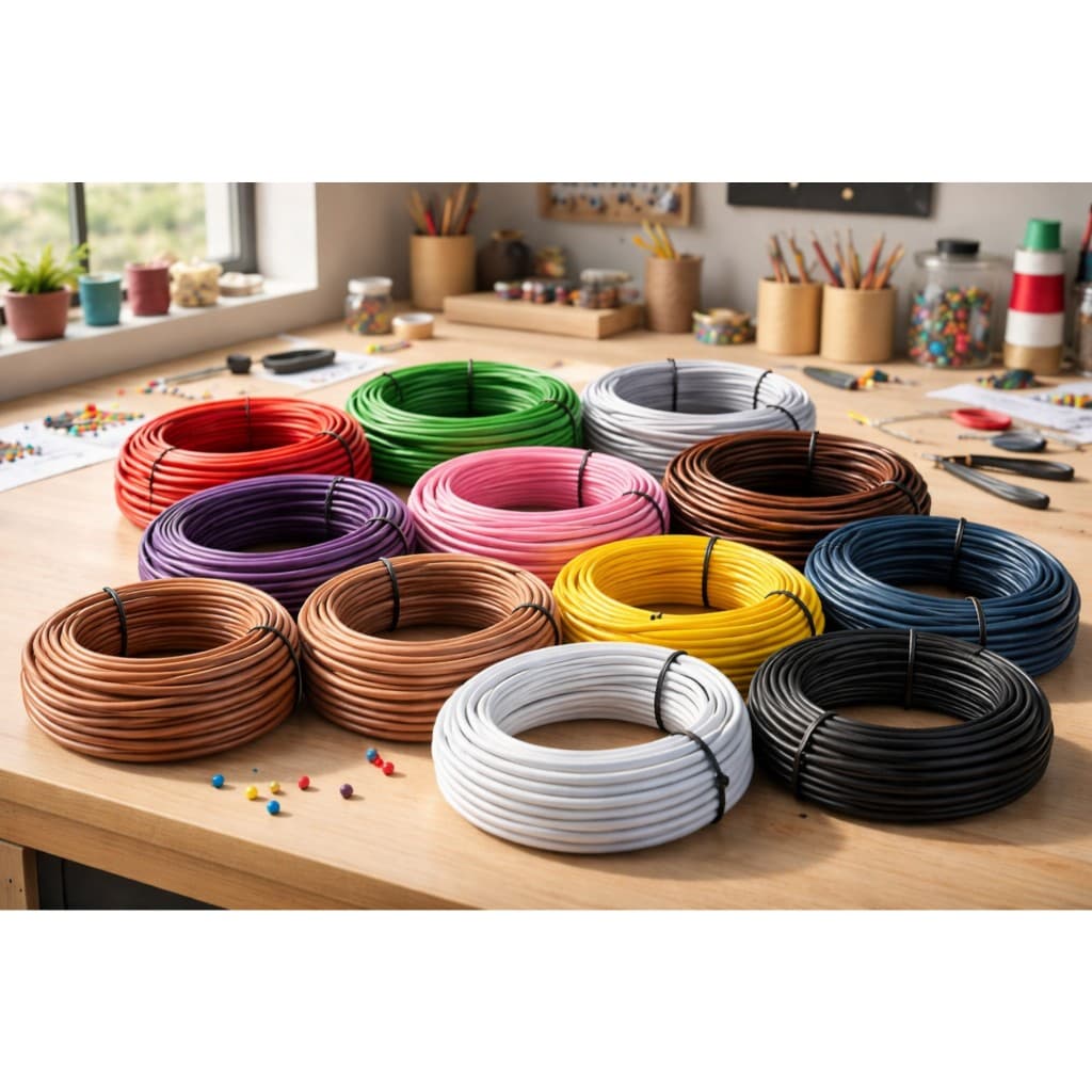 Rolo PVC Fio Plástico Cordinha Espaguete Enrolar Cadeira Traçar cordão
