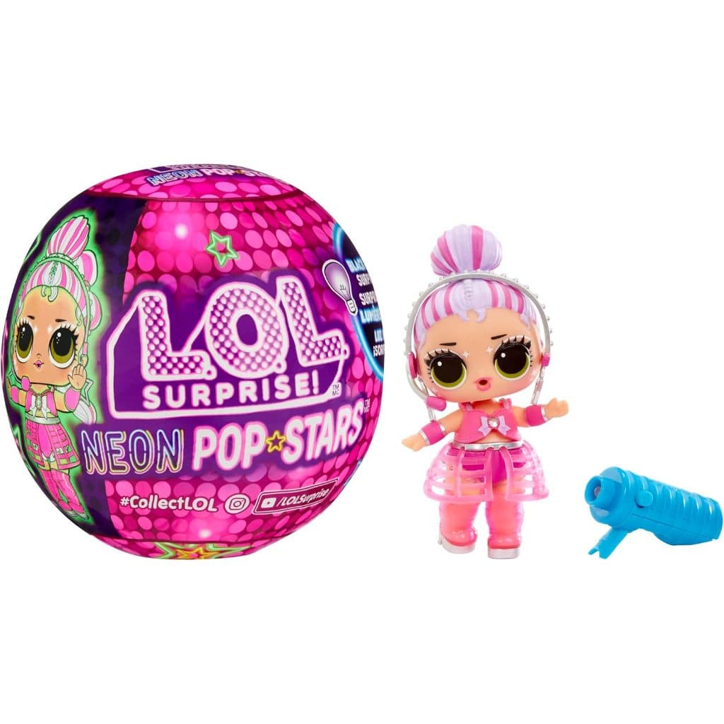 Boneca Surpresa LOL Surprise Neon Pop Star