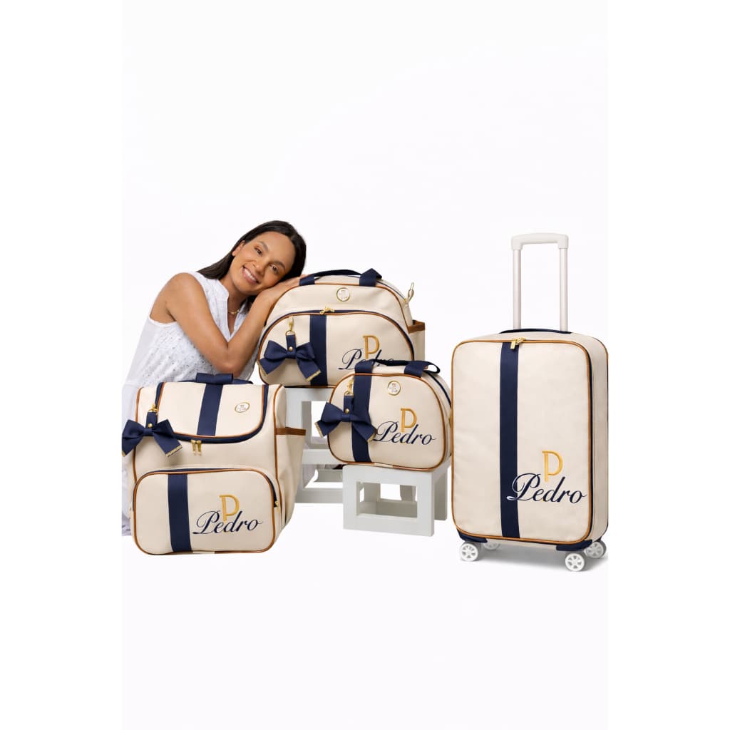 Bolsa Maternidade Personalizada Menino Menina Kit Bolsa Maternidade Mala Personalizada Nome do Bebê