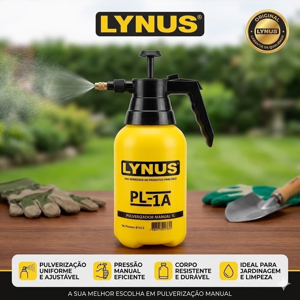 Pulverizador Manual Lynus – Multiuso