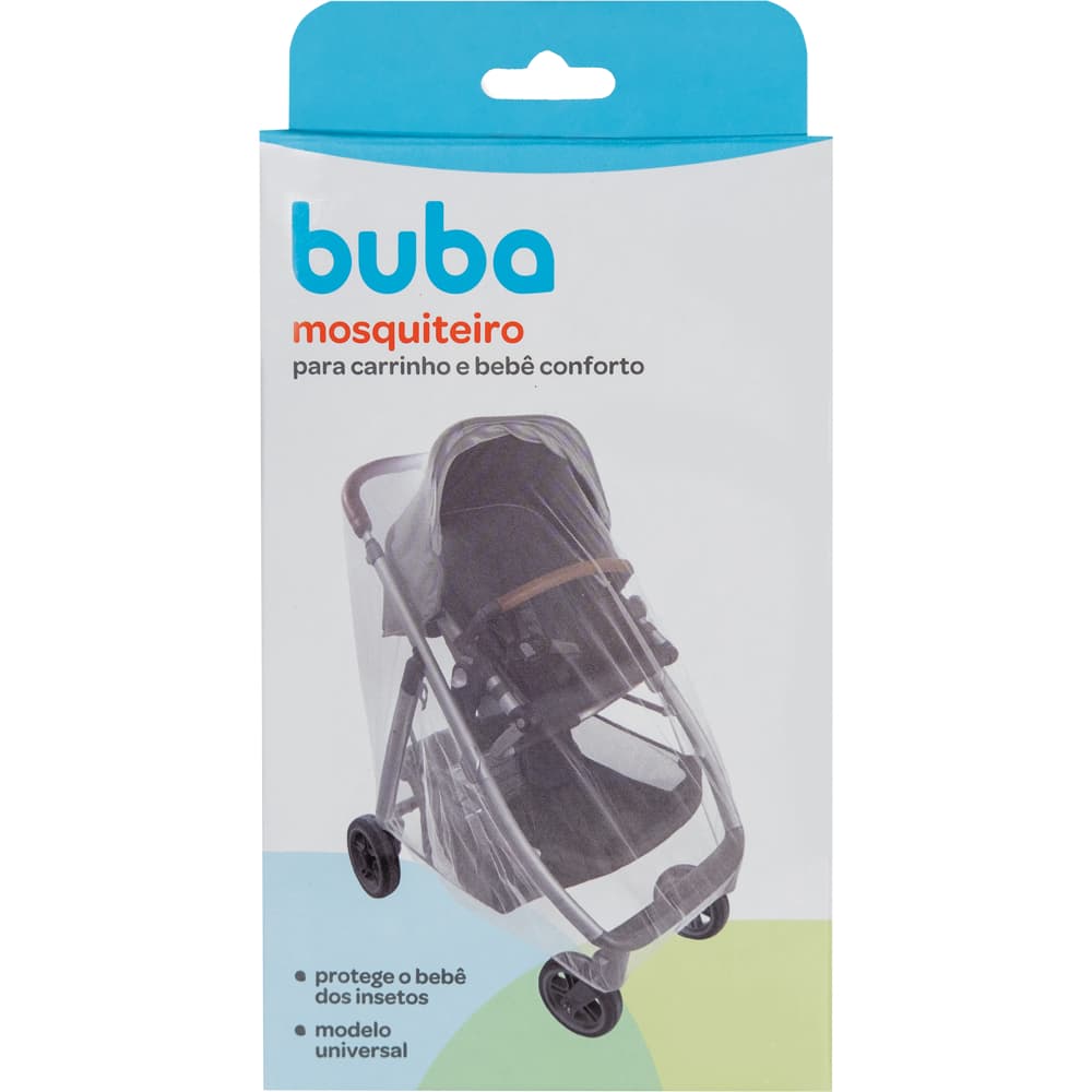 Mosquiteiro Para Carrinho e Bebe Conforto Bebê Proteção De Insetos Buba 13203