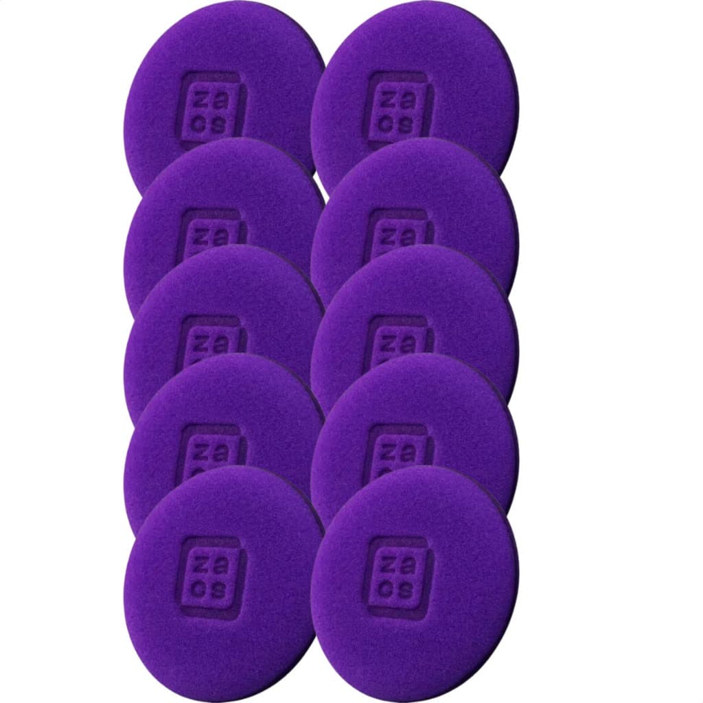 10 Aplicador de Espuma Automotivo Zacs Vonixx 9,5x2,0 cm