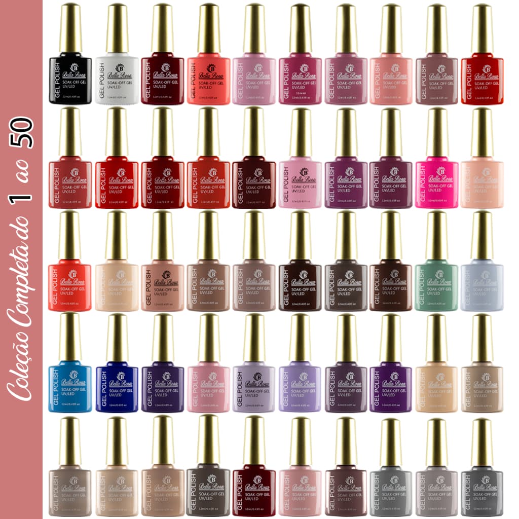 250 esmaltes bella rosa - pedido especial
