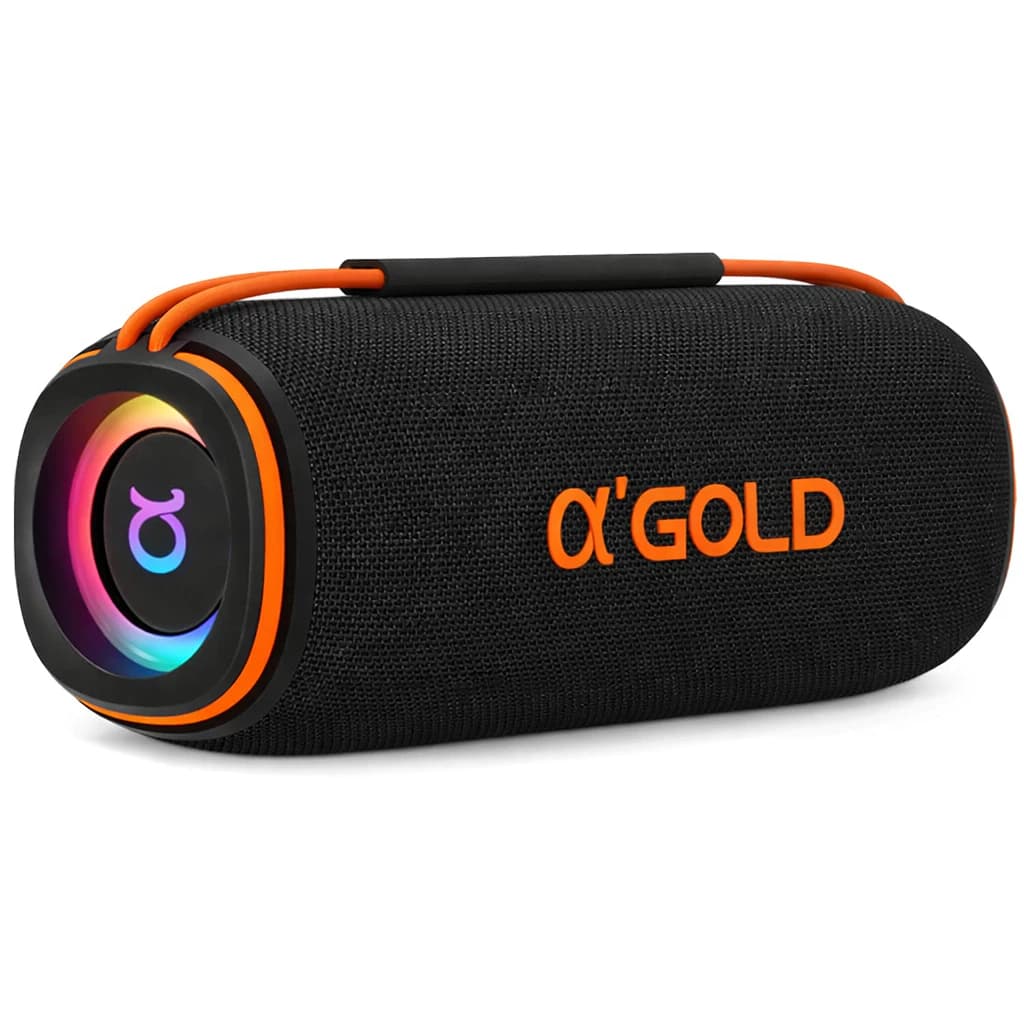 Caixa De Som Bluetooth 30w Portátil Potente Resistente a Água A'Gold Sm-07