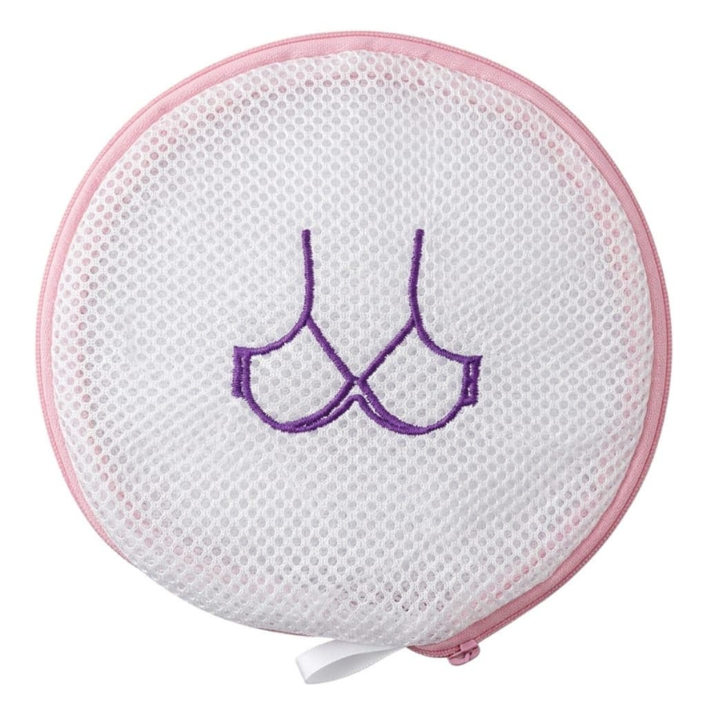 Saco de Lavar Roupa Delicadas com Zíper para Proteger Sutiãs e Calcinhas