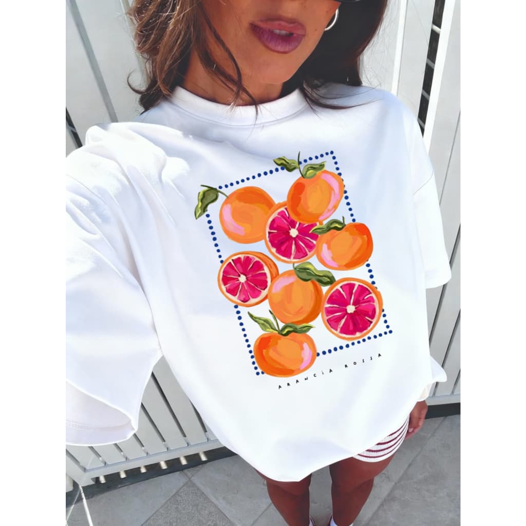 Camiseta Camisa blusa T-shirt Over Feminina 100%Algodão moda feminina estilosas confortavel Tendencia