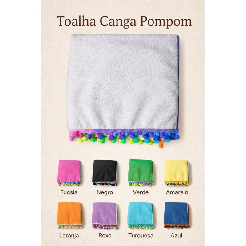 Toalha Canga de Praia Atoalhada Saída de Praia Piscina Natação envio rapido