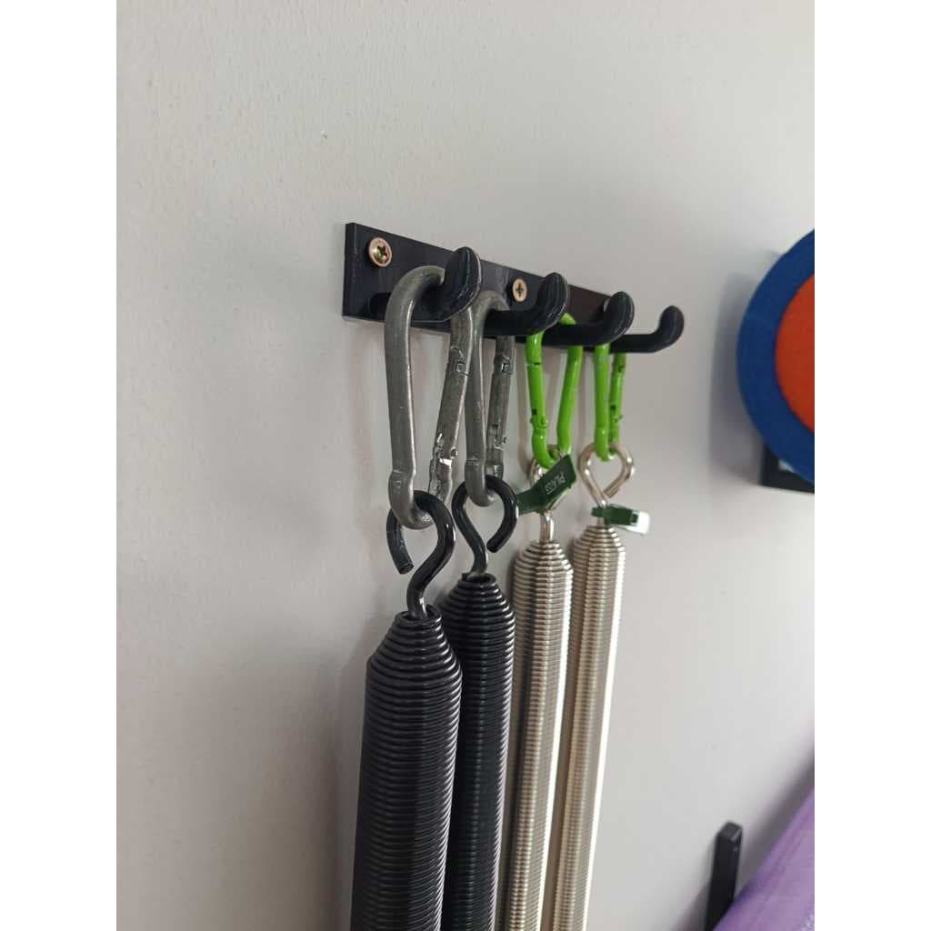 Suporte de Parede para Molas de Pilates com Parafusos e buchas| Organização e Praticidade para seu Studio