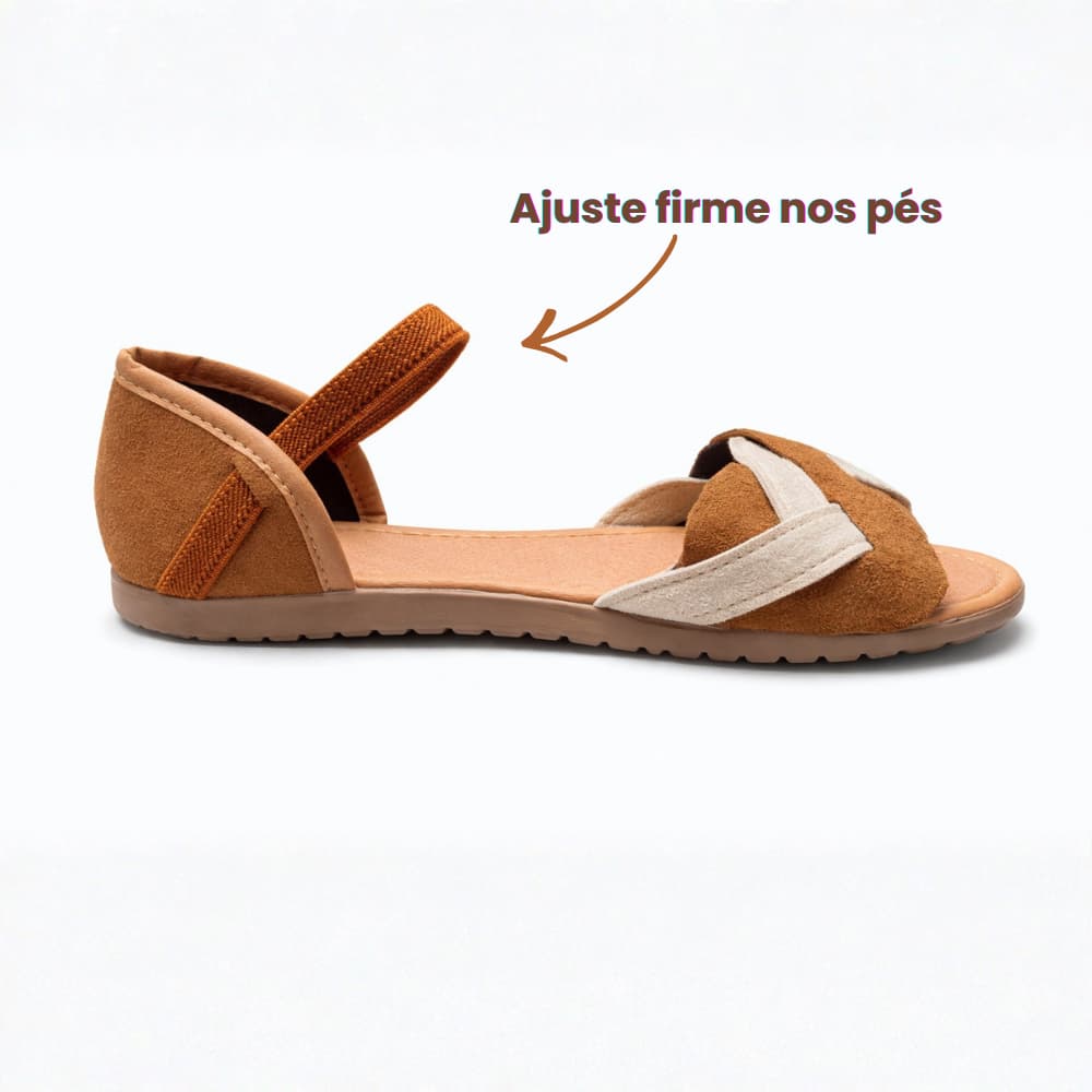 Sandália Rasteirinha Feminina Confortável Casual Moda Verão