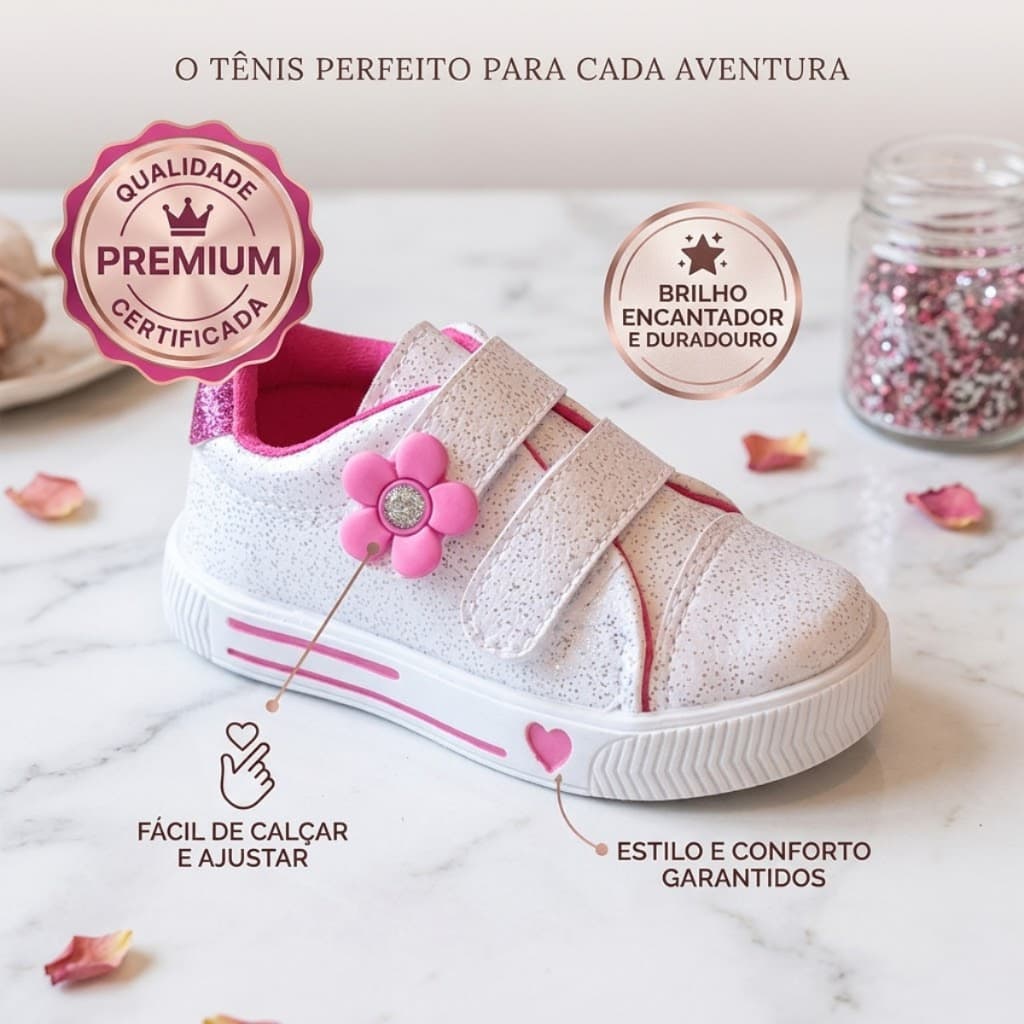 Tenis Sapato Infantil Calçados Calce Facil Antiderrapante