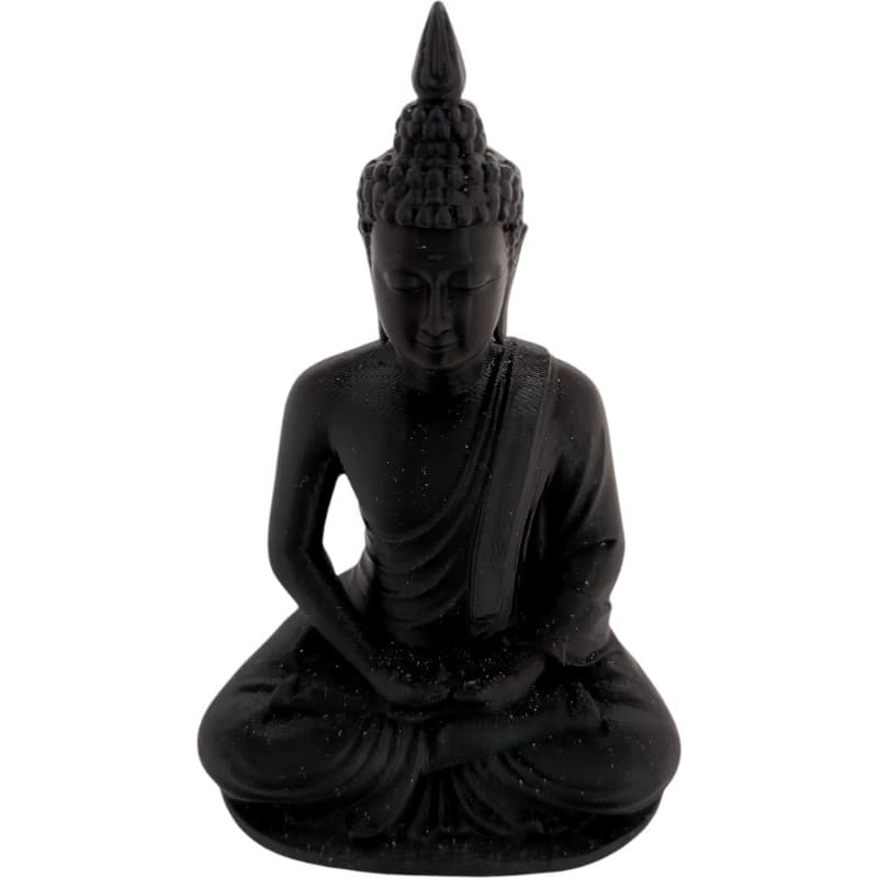 Buda Meditando 3D Estátua Decorativa Zen Miniatura Oriental