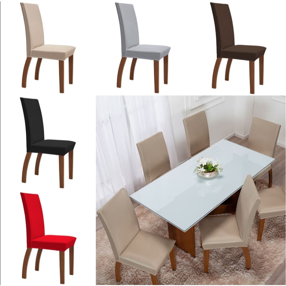 Capa de Cadeira em Malha Gel para Decoração - Kit com 4 Peças