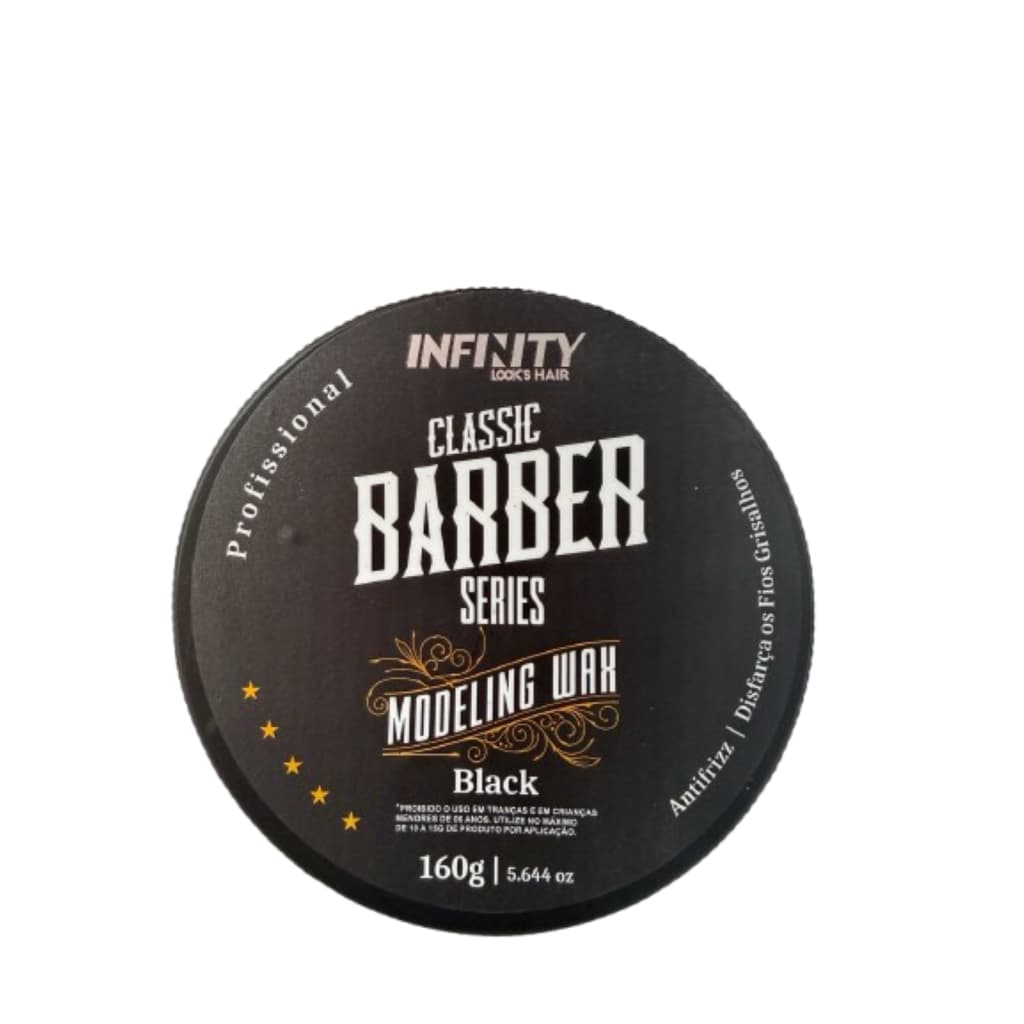 Pomada Modeladora Black Infinity Classic Barber 160g