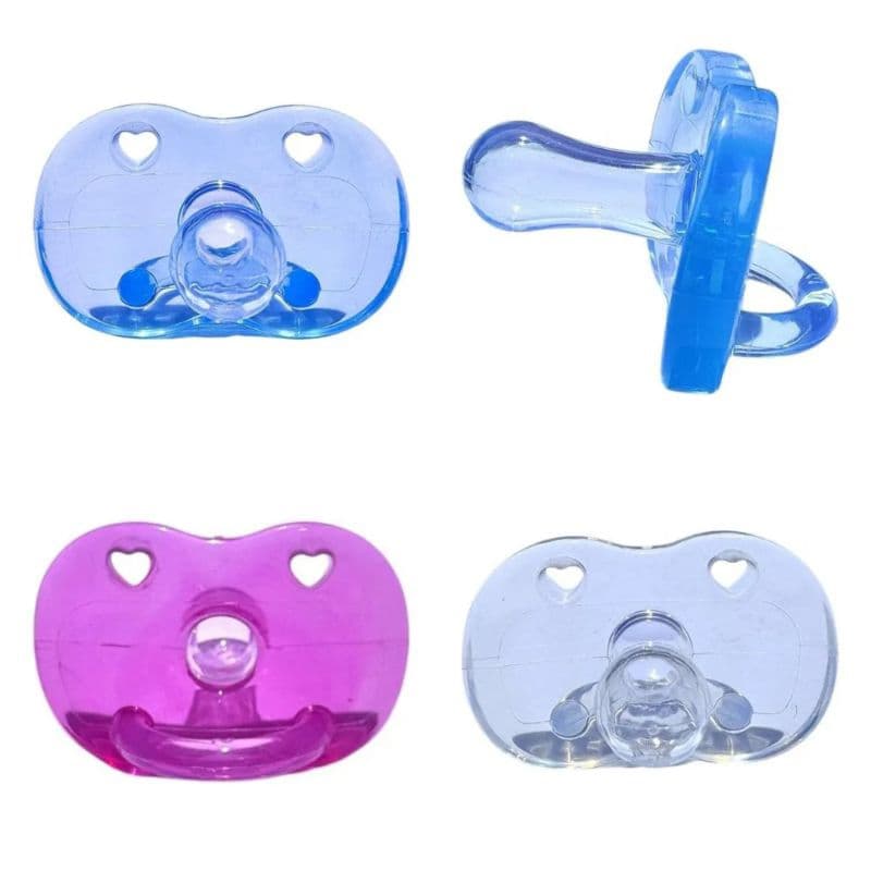 Chupeta de Silicone para Recém Nascido Bico Redondo