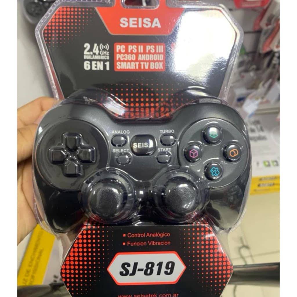 Controle sem fio para PC, Ps3, ps2 Celular Android, Tablete, Cerlular, Box Tv e Tv Smart