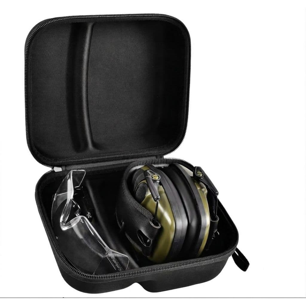 Case Tático para Protetor Auricular e Óculos de Proteção