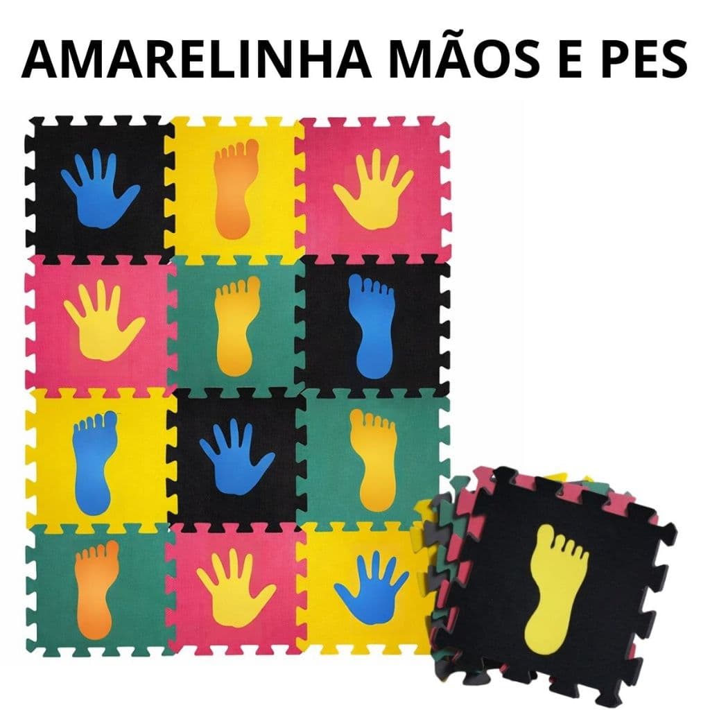 AMARELINHA MÃOS E PES PSICOMOTRICIDADE