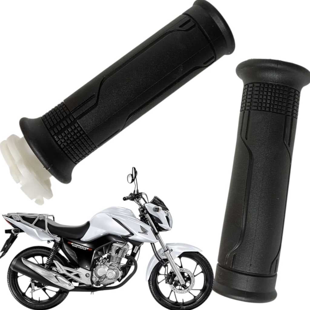 Par De Manopla Com Roldana Cargo 160 2016 Até 2020 Moto