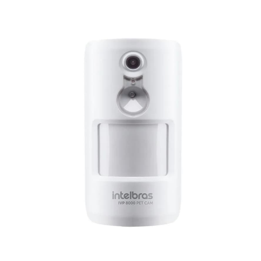 Sensor de Movimento Sem Fio C/ Câmera IVP 8000 PET CAM Intelbras