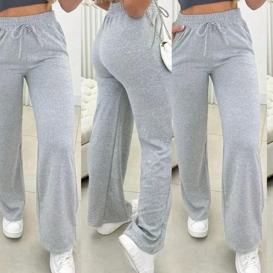 CALÇA PANTALONA LANZINHA FEMININA COM BOLSOS- LOOK ELEGANTE E CONFORTAVEL PARA O FRIO P ao GG