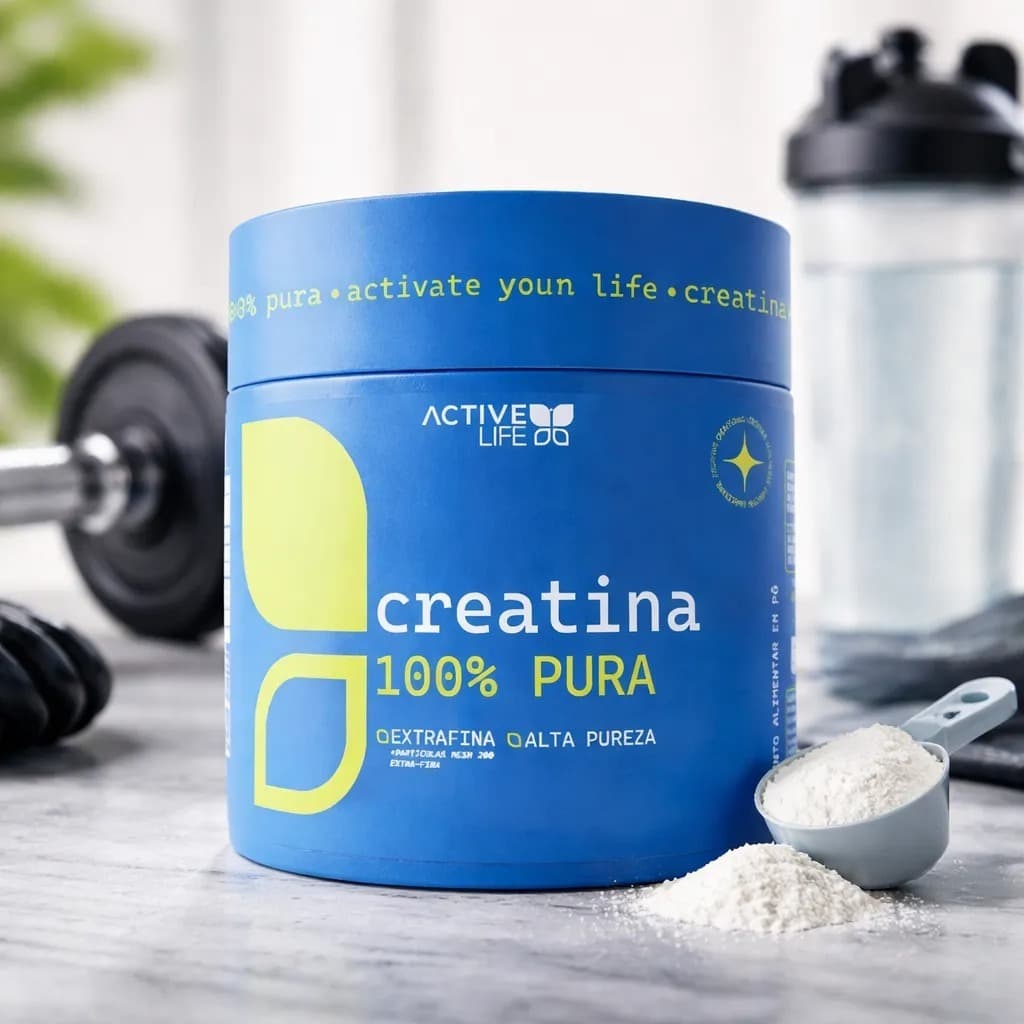 Creatina Extra Fina 100% pura Acive Life 300g