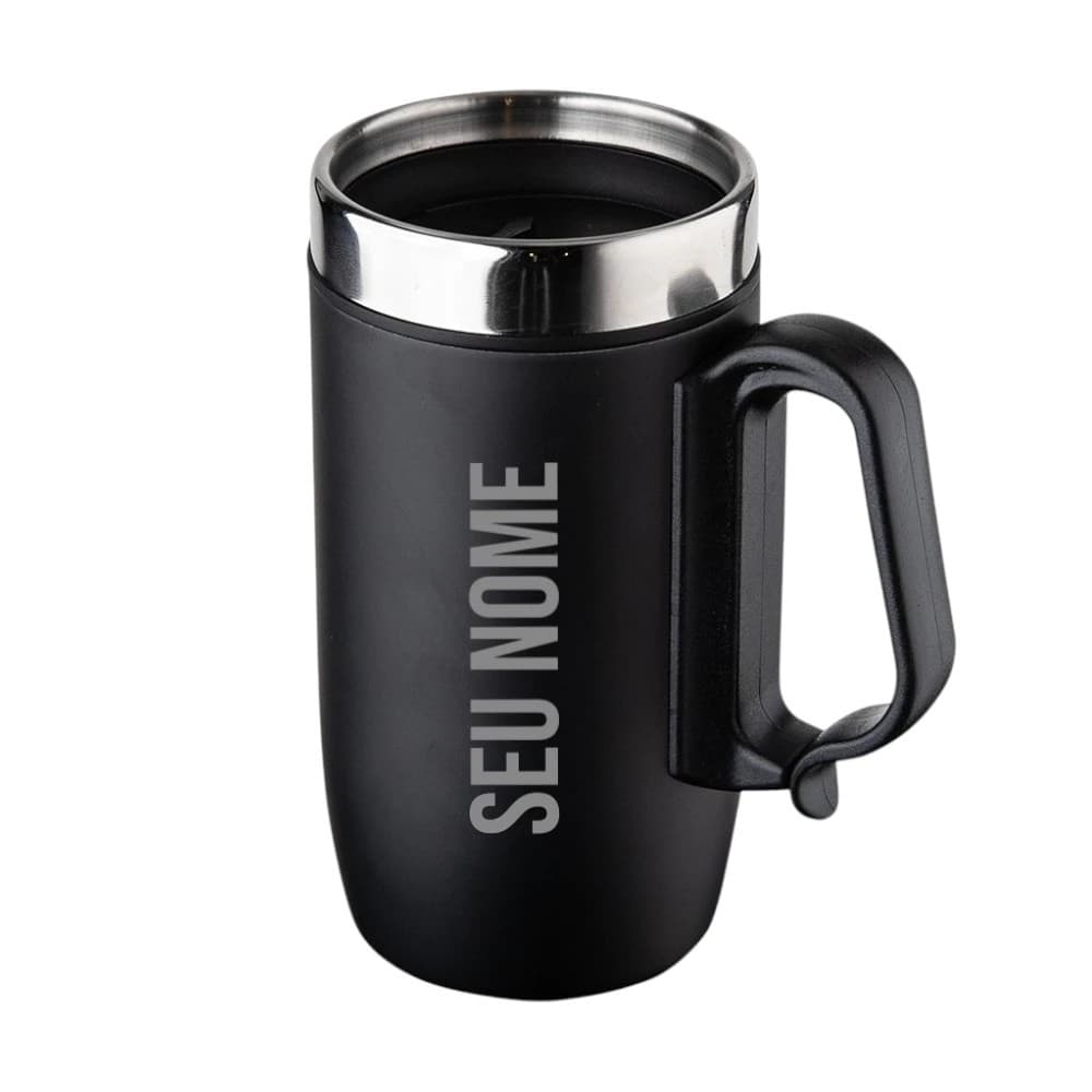 Caneca de Inox Térmica  Personalizada Nomes , logos e Profissões