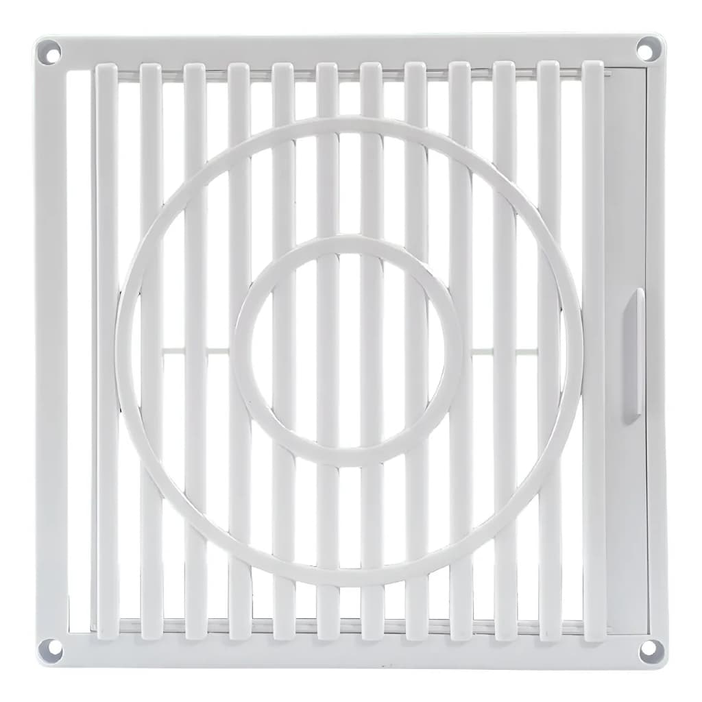 Grade De Ventilação Abre E Fecha C/ Parafuso E Bucha