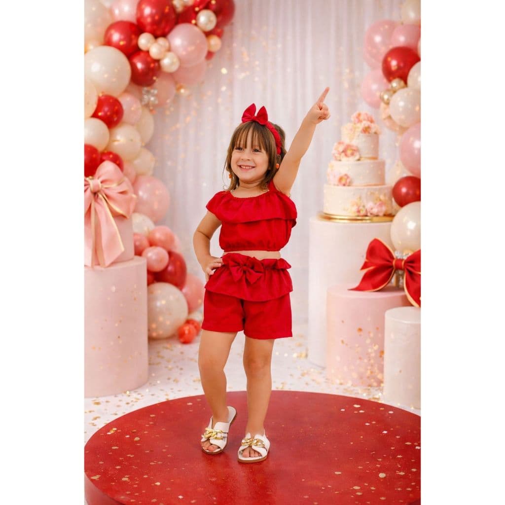 Conjunto Infantil Menina 1, 2, 3, ANOS | Mocinha Infantil Menina