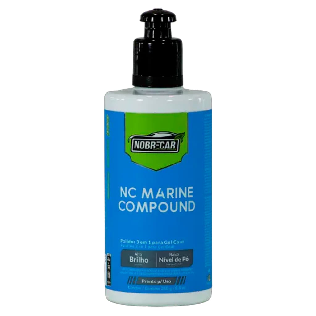 Nc Marine Compound Polimento Barcos Avião 250g - Nobrecar
