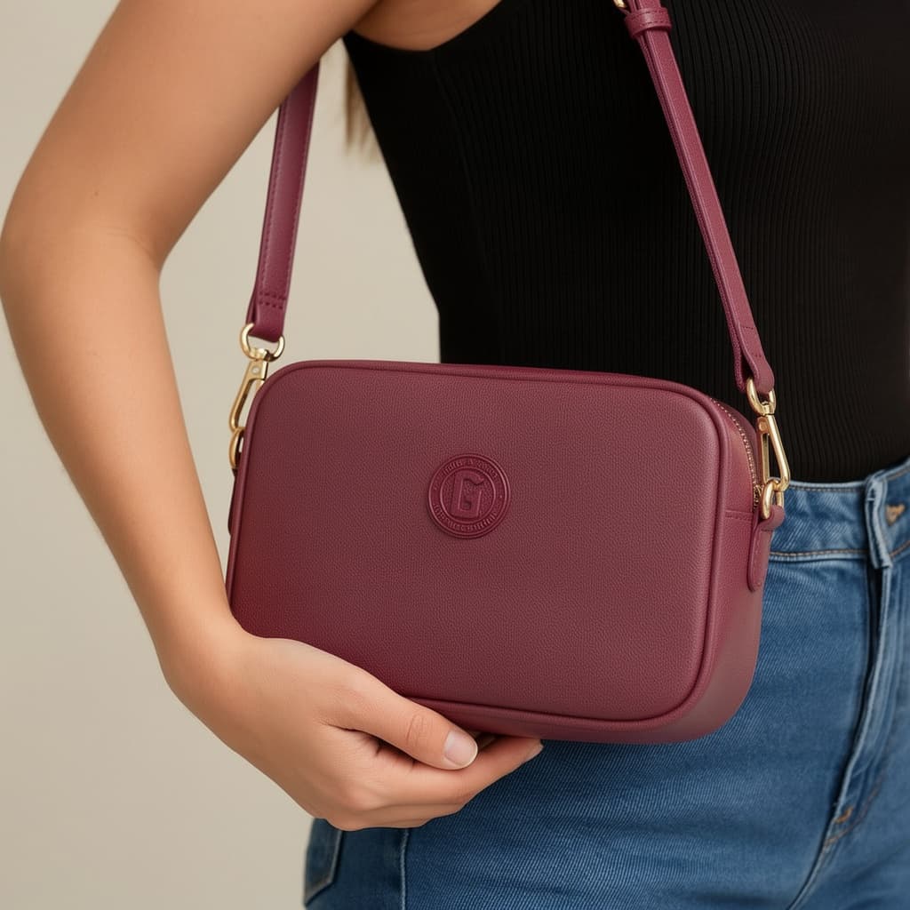 Bolsa Feminina Casual Minimalista Lisa Moderna Elegante Ajustável - Promoção Envio