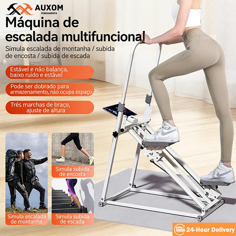 Simulador De Escada e Caminhada Dobrável Multifuncional - Ideal para Fitness Suportar 150KG