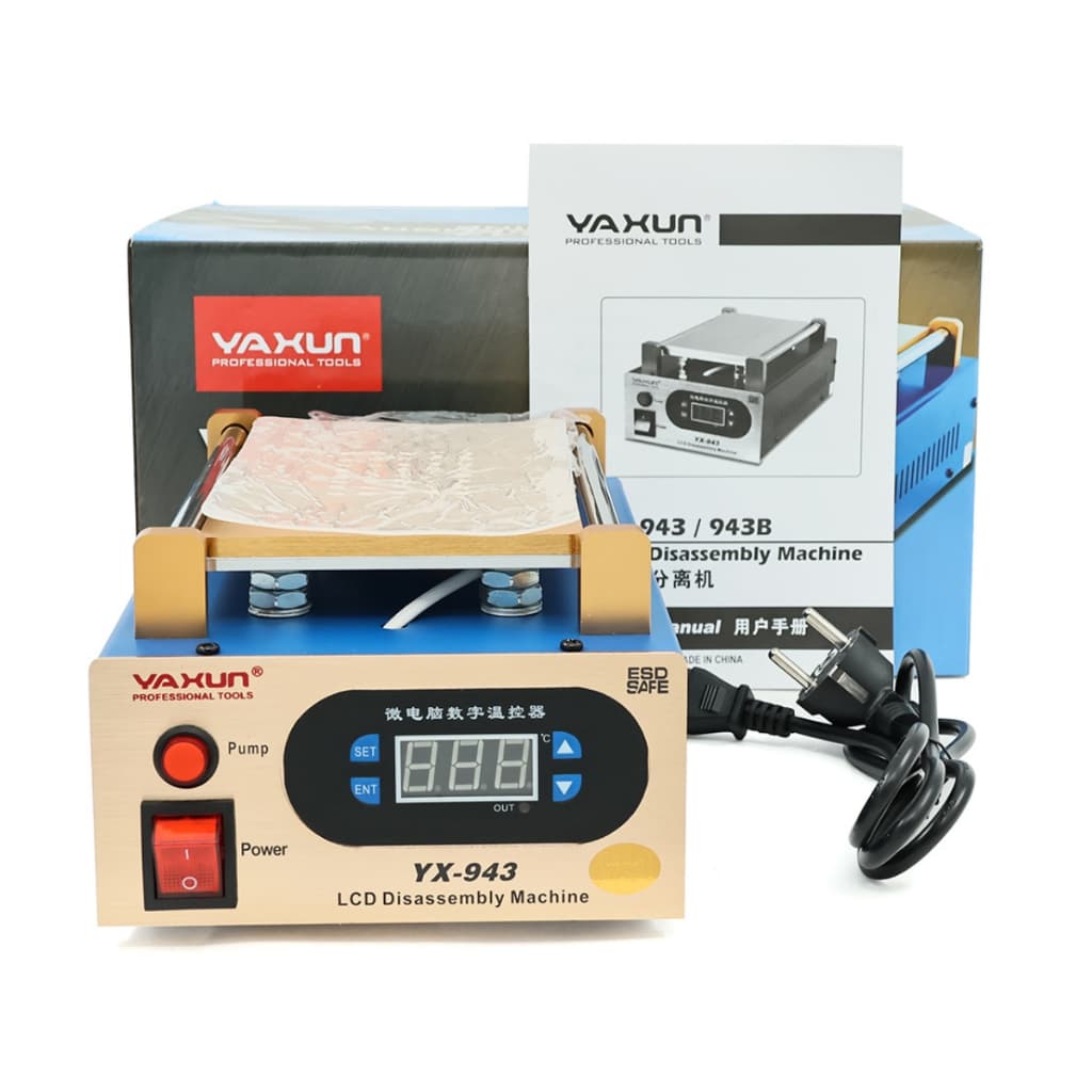 Maquina Separadora de Tela LCD Yaxun Aquecimento YX-943 Celular Yaxun 943
