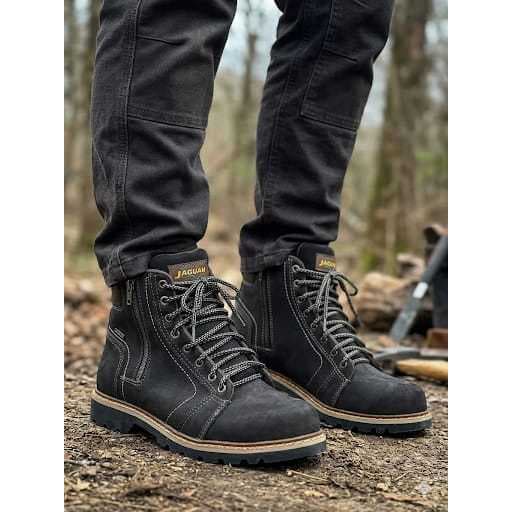 BOTA COTURNO COURO LEGITIMO CONFORTAVEL