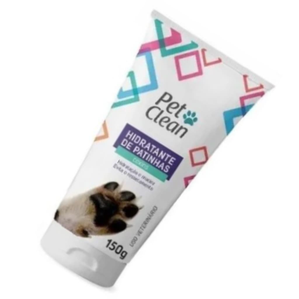 Hidratante de Patinhas Coxins Pet Clean Pet Cachorros Gato